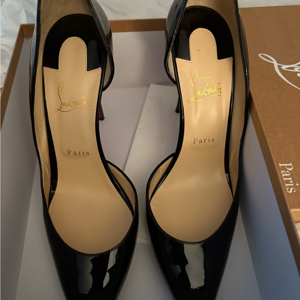 “AUTHENTIC” Iriza Christian Louboutin Black Women's Shoes